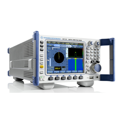 Rohde & Schwarz DDF205 Getting started
