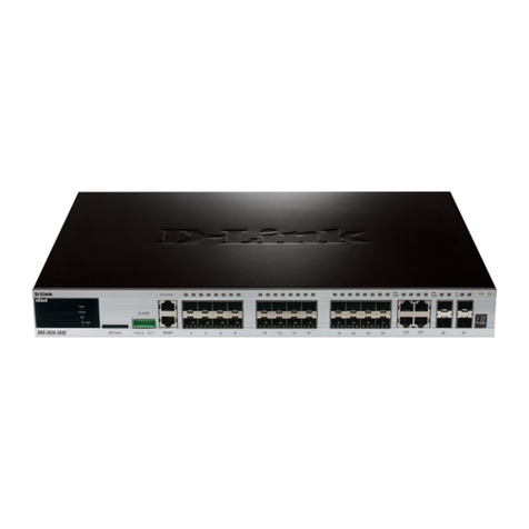 D-Link xStack DGS-3620-28SC User manual