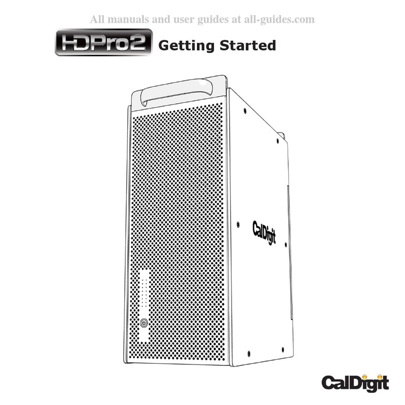 CalDigit HDPro2 Getting started