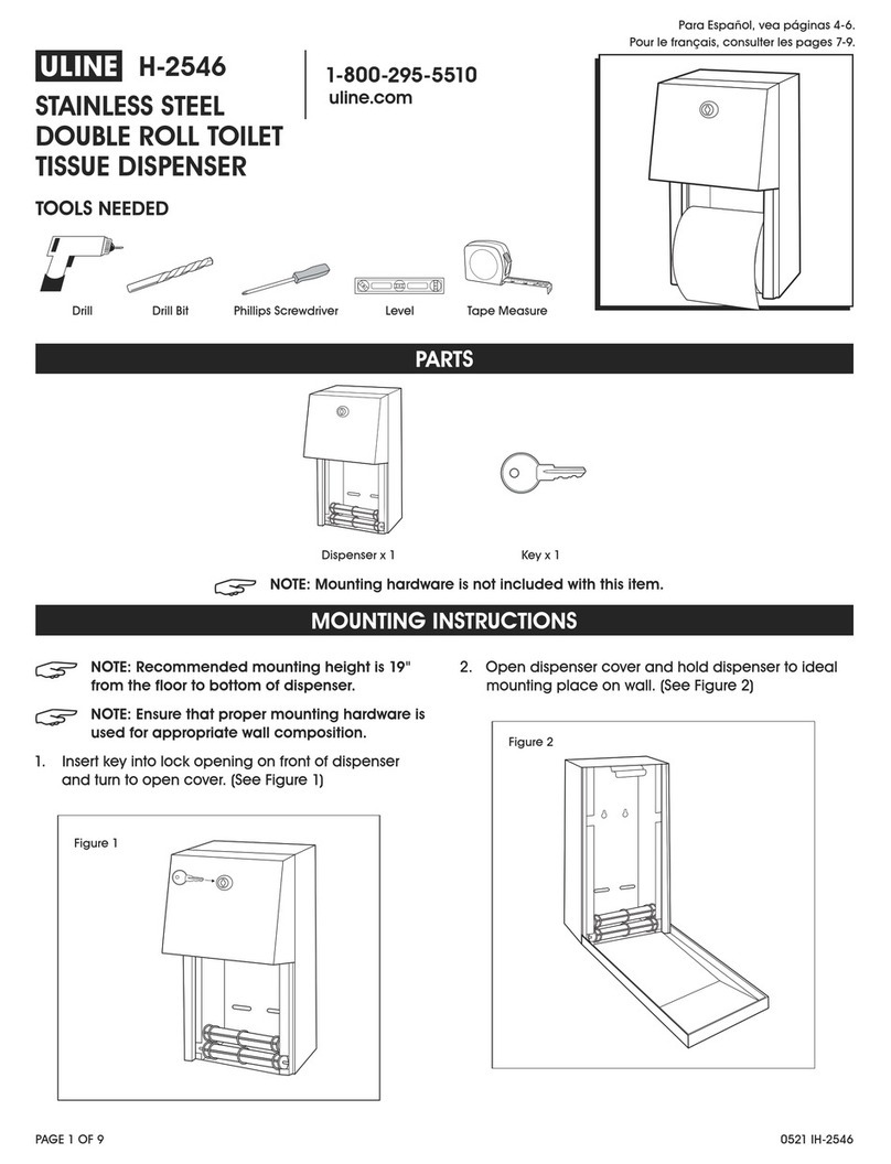 U-Line H-2546 User manual