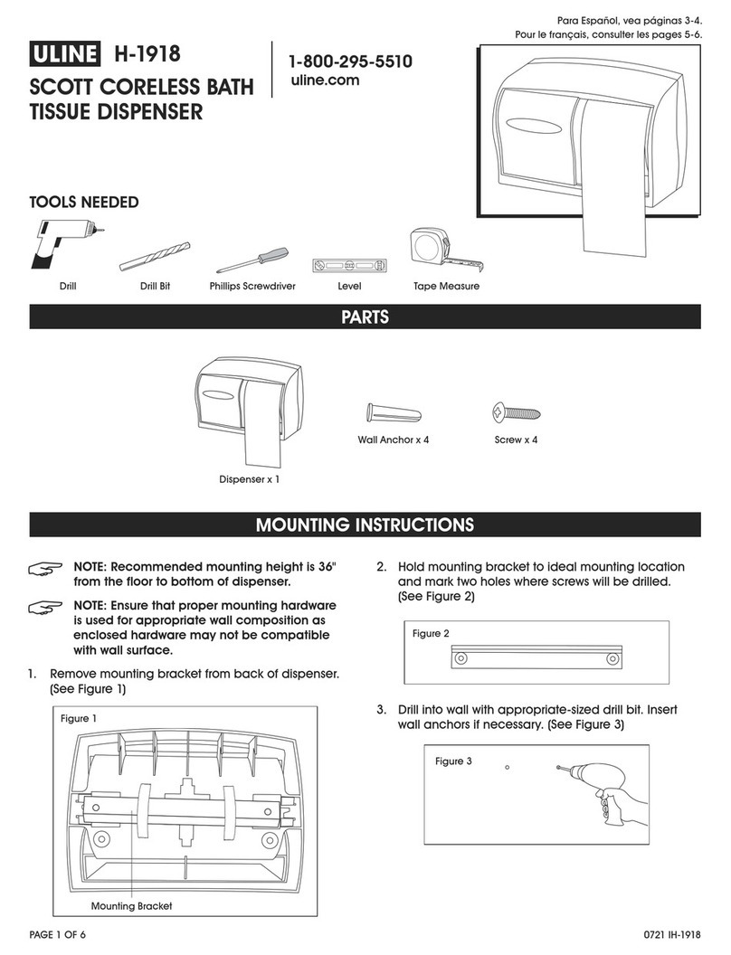 U-Line H-1918 manual