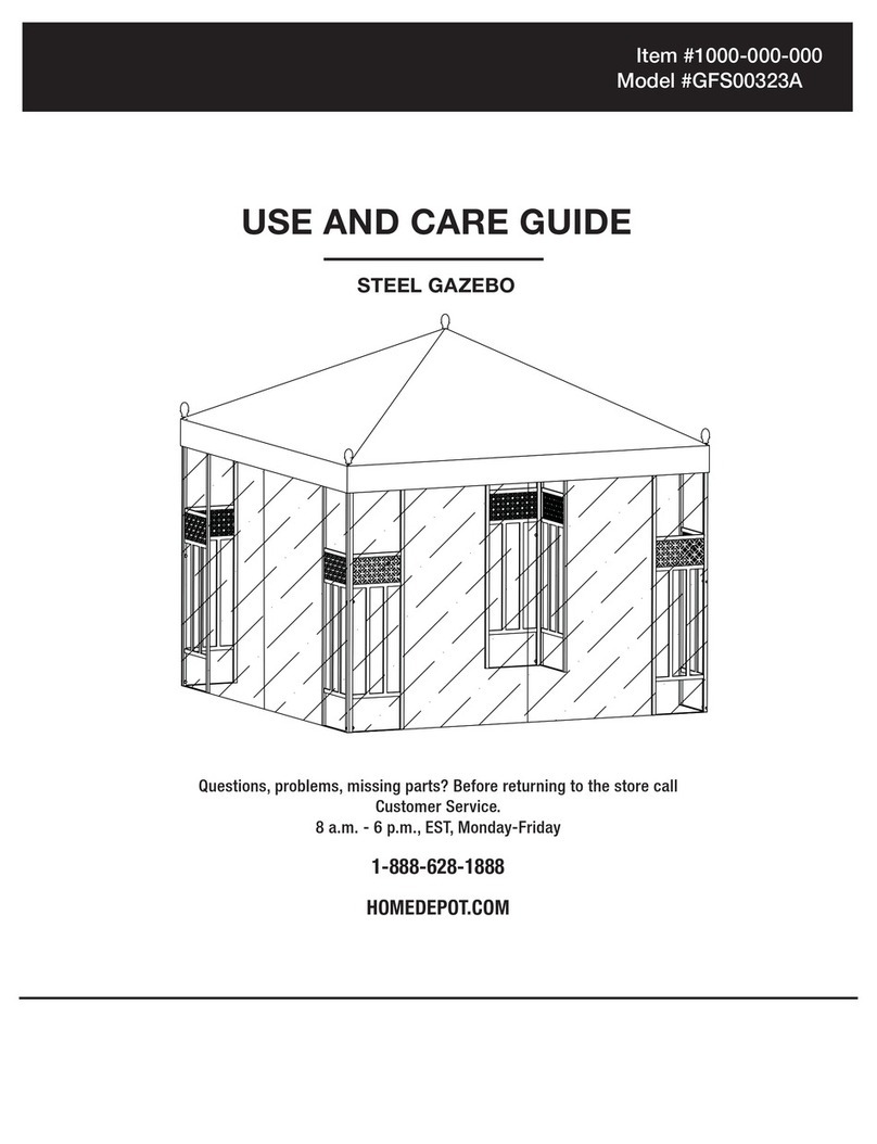 HOMEDEPOT GFS00323A Use and care guide