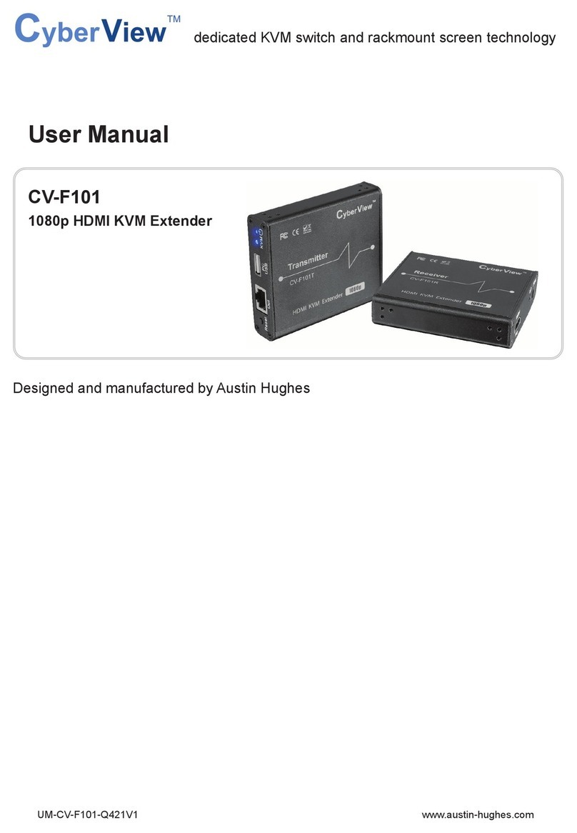 Austin Hughes CyberView CV-F101 user manual