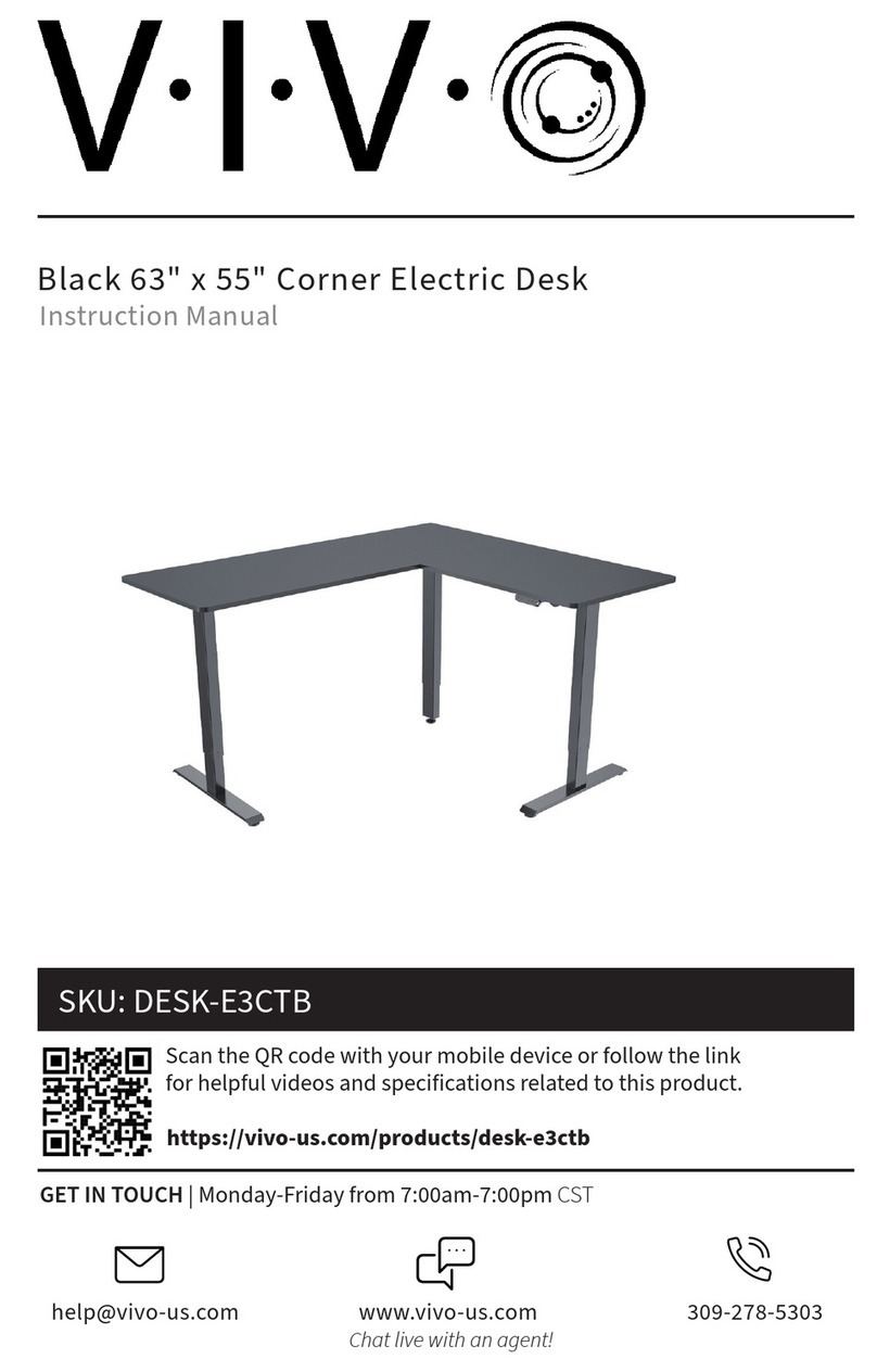 Vivo DESK-E3CTB instruction manual