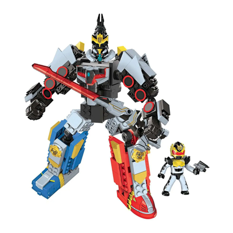 Mega Bloks SABAN'S POWER RANGERS MEGAFORCE 5782 manual Mega Bloks SABAN'S POWER RANGERS MEGAFORCE 5782 manual