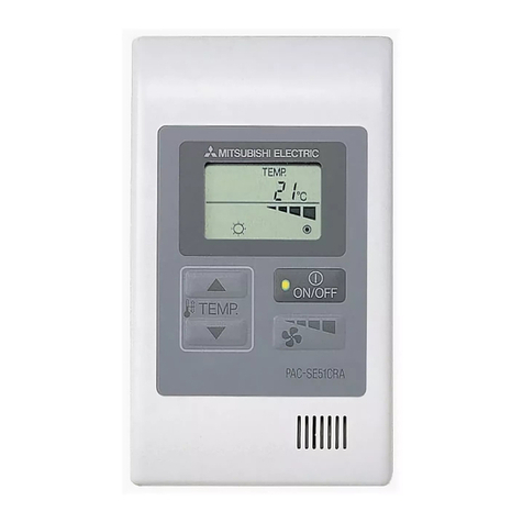 Mitsubishi Electric PAC-SE51CRA user guide
