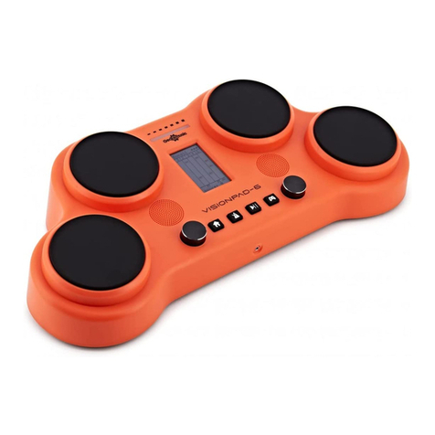Gear4music VISIONPAD-6 User manual