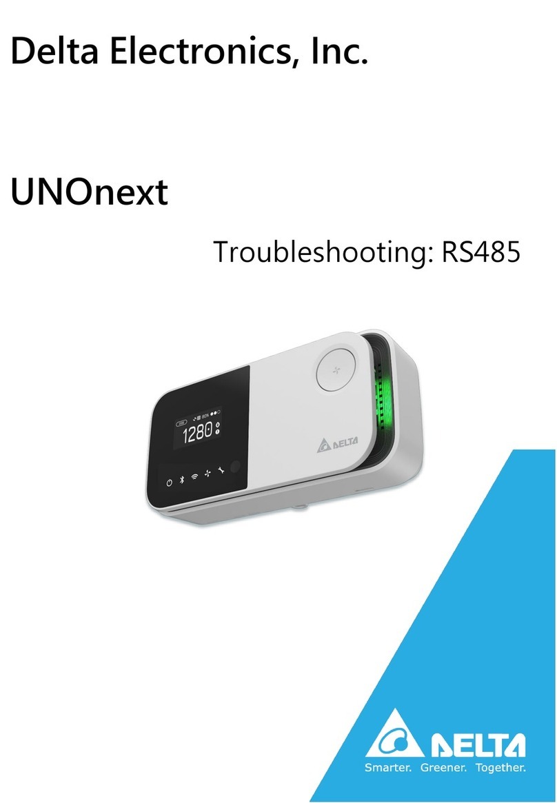 Delta Electronics UNOnext quick start guide