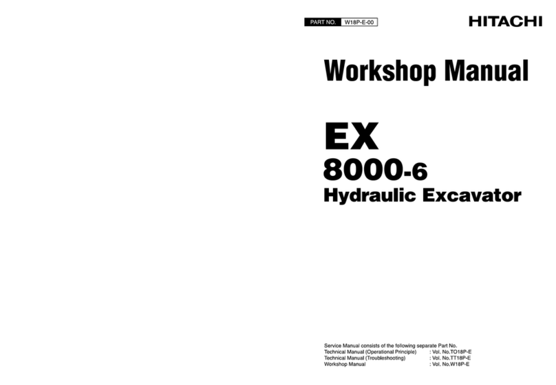 Hitachi EX 8000-6 Instruction manual