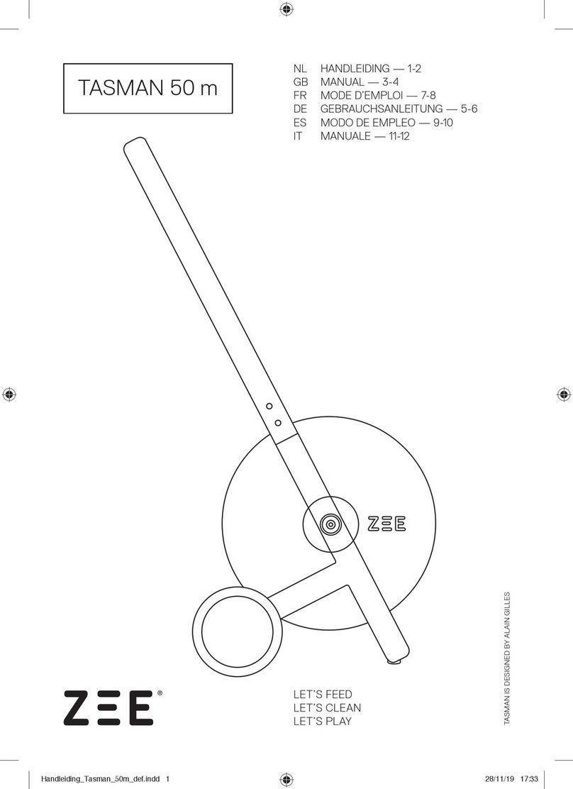 Zee TASMAN 50 m User manual