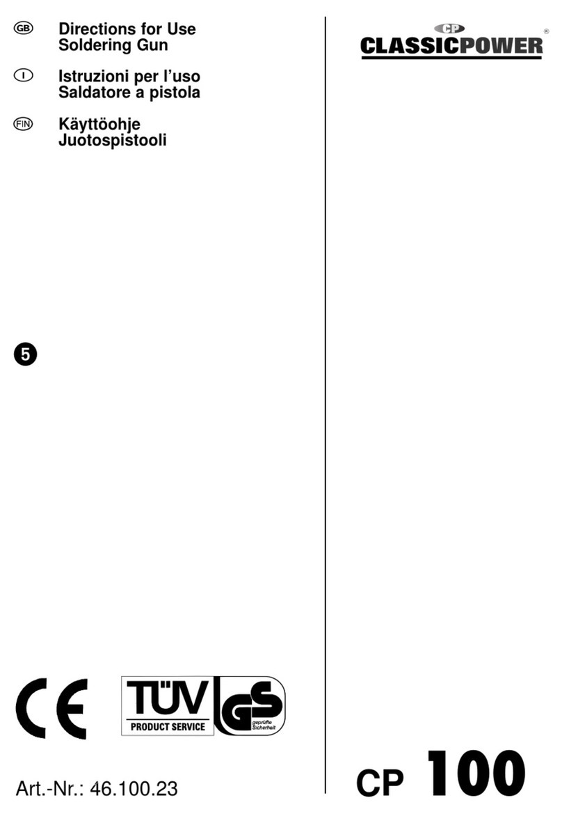 EINHELL ClassicPower CP 100 Directions for use