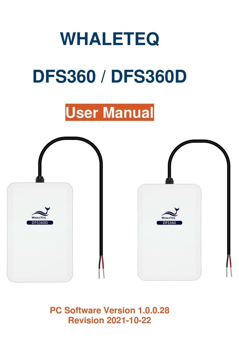 WHALETEQ DFS360 user manual