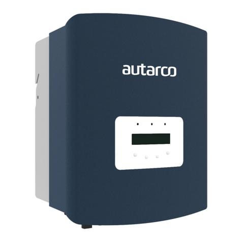 Autarco MX Mark III Series Installation and operation manual