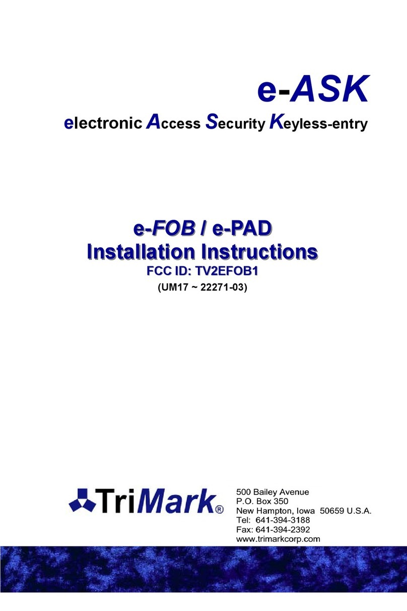 TriMark e-FOB installation instructions