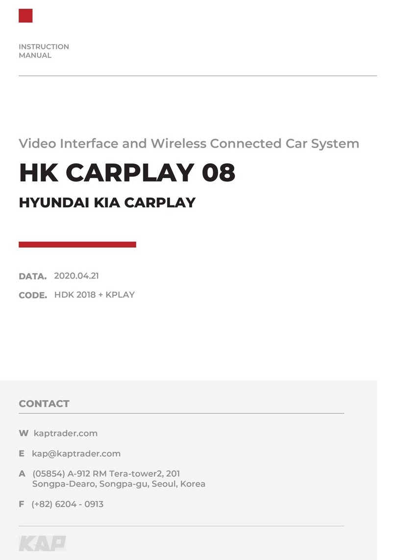 KAP HK CARPLAY 08 instruction manual