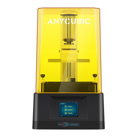AnyCubic Photon Mono User manual