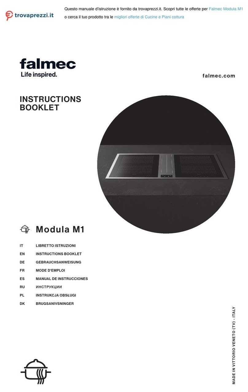 FALMEC Modula M1 Instruction booklet