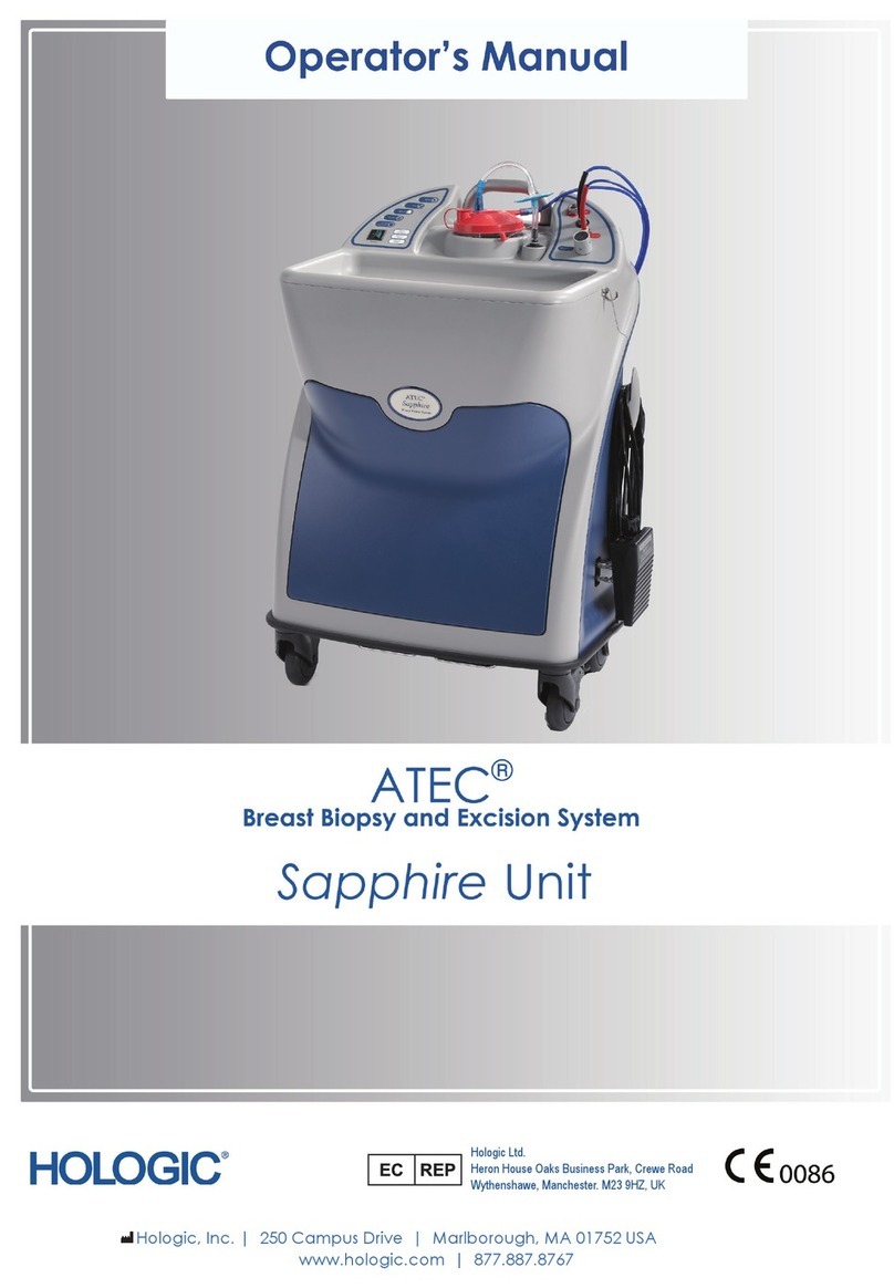 Hologic ATEC SAPPHIRE User manual