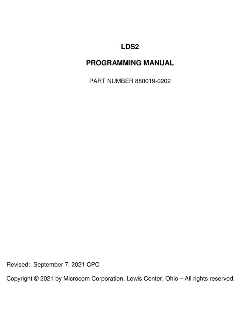 Microcom LDS2 Owner's manual