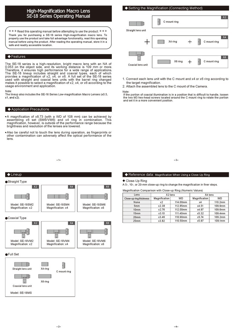 CCS SE-18 Series User manual