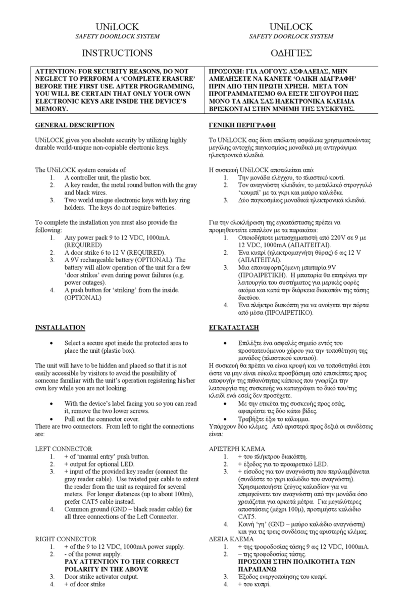 ASPiSYS UNiLOCK instructions