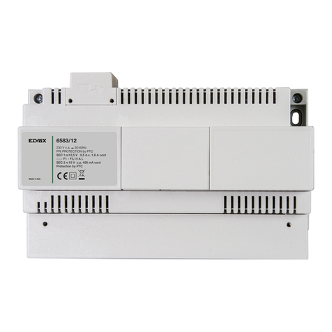Vimar ELVOX 6837 User manual