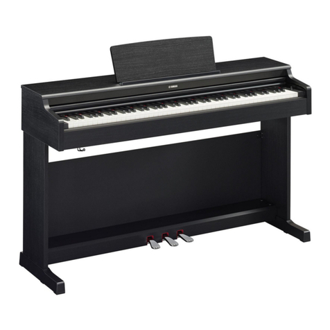 Yamaha ARIUS YDP-165 Quick operation guide