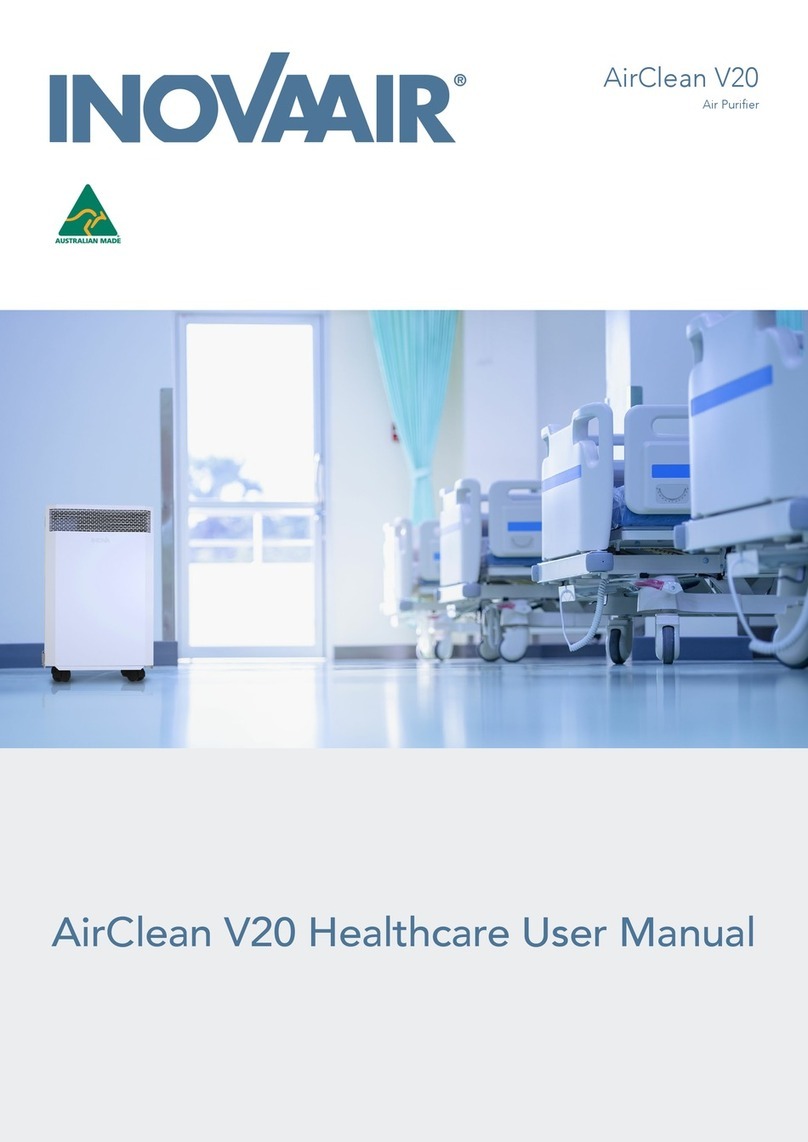 InovaAir AirClean V20 user manual