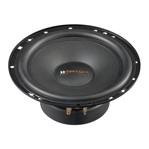 Audiotec Fischer match MS 62C manual