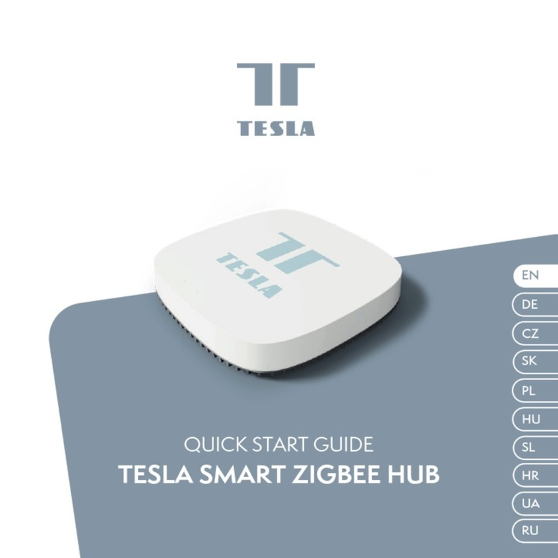 Tesla ZIGBEE quick start guide