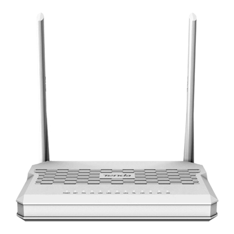 Tenda HG9 Quick installation guide