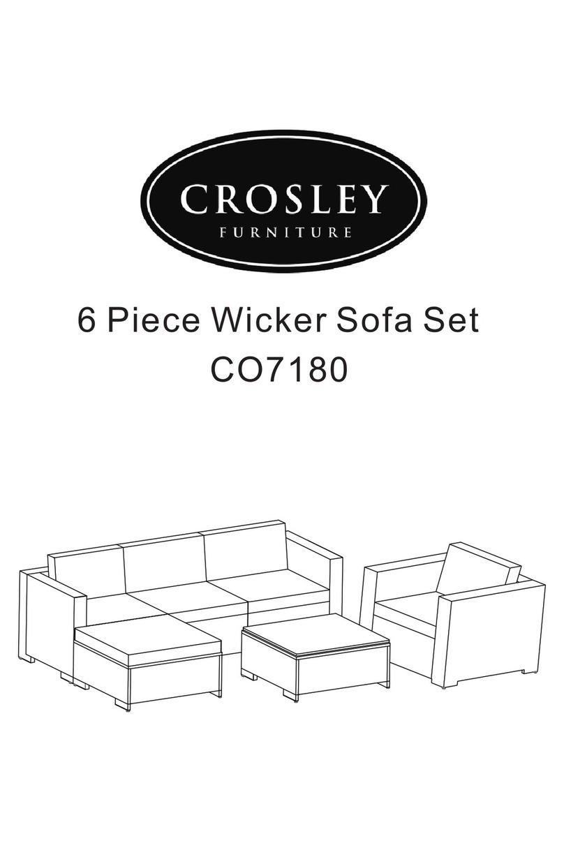 Crosley Furniture CO7180 Assembly instructions