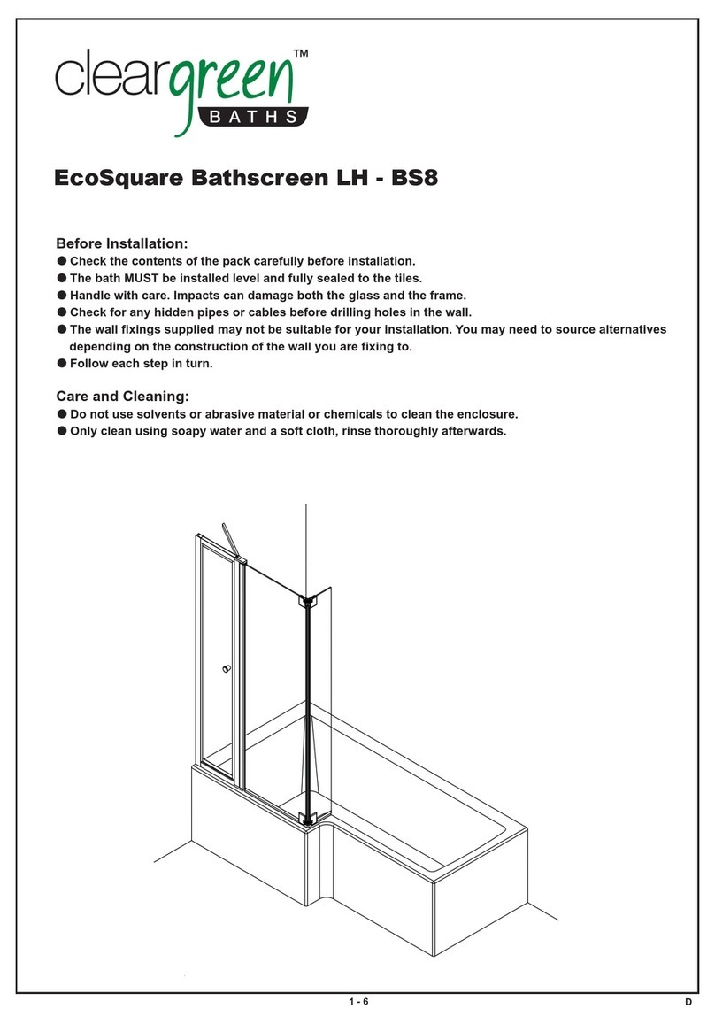 ClearGreen LH-BS8 installation instructions