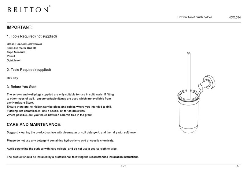 Britton Hoxton HOX.054 quick start guide