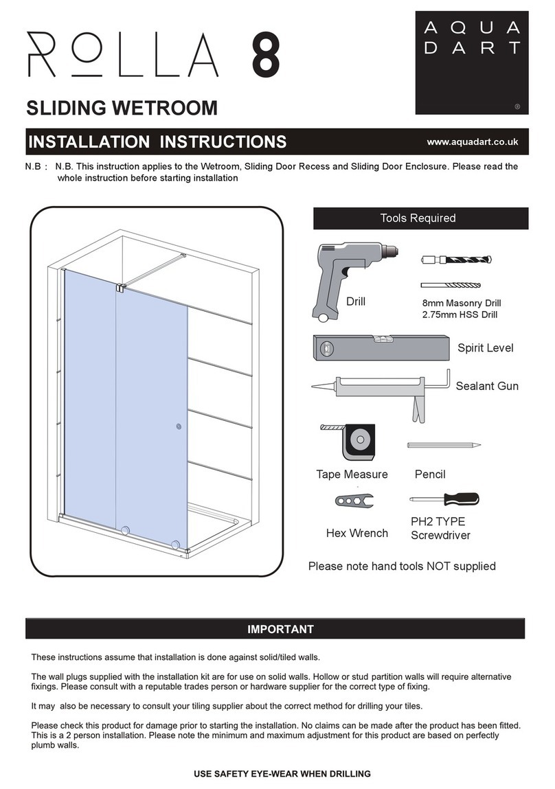 Aquadart Rolla 8 User manual Aquadart Rolla 8 User manual