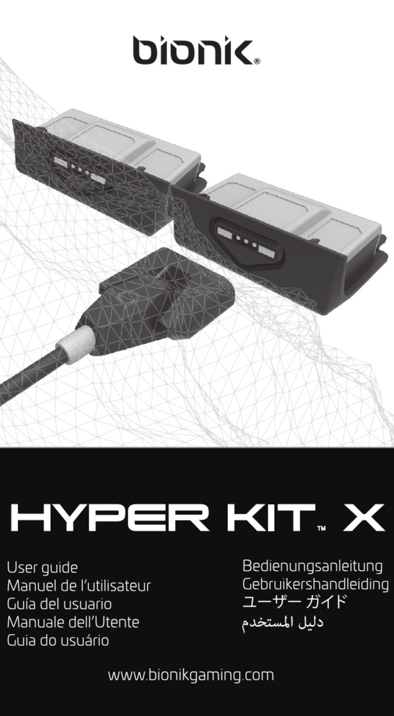 Bionik HYPER KIT X user guide