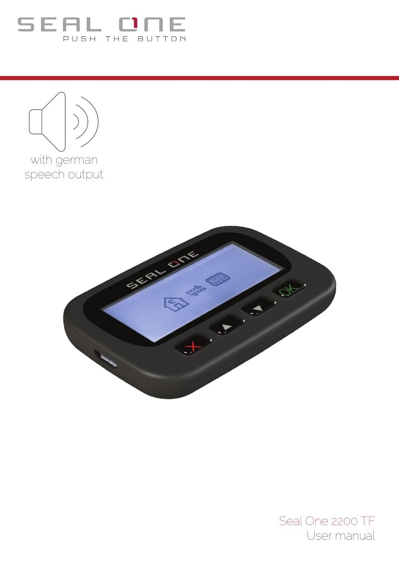 Seal One 2200 TF user manual