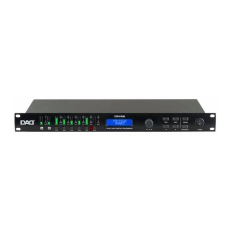 DAD DSX 26 user manual