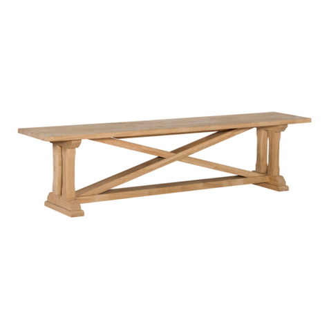 Unfinished Furniture of Wilmington BE-172TA Assembly instructions