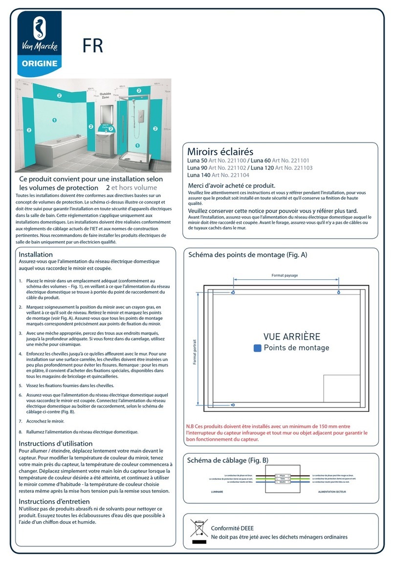 VanMarcke Luna 50 quick start guide