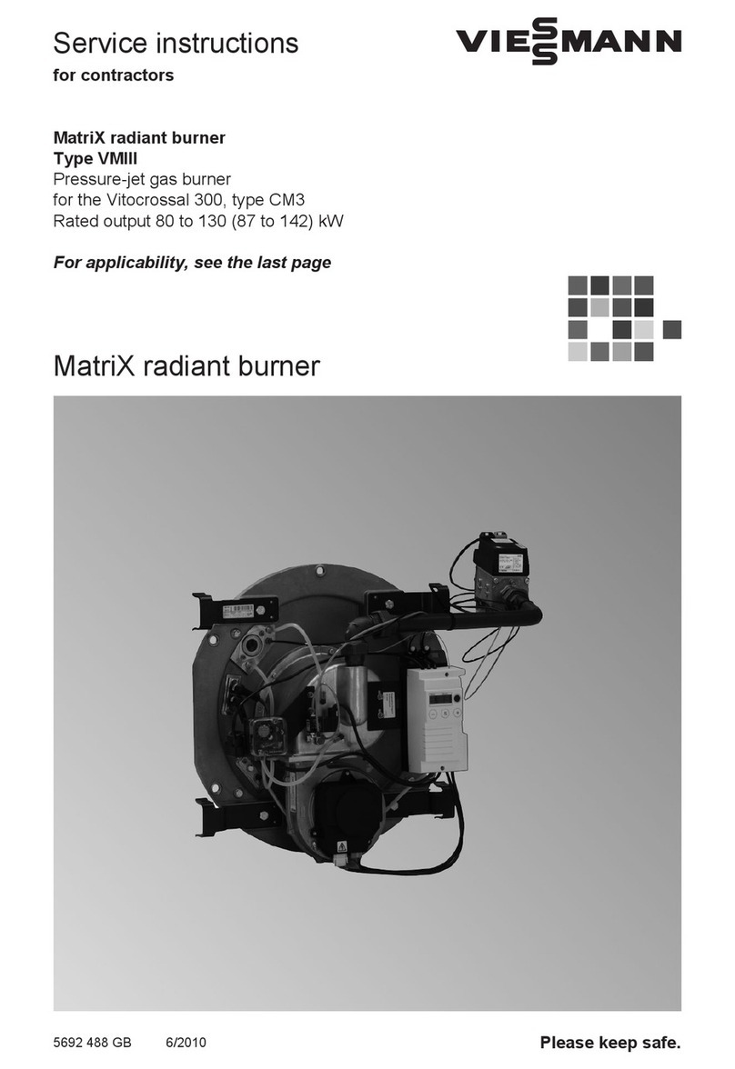 Viessmann MatriX Service instructions