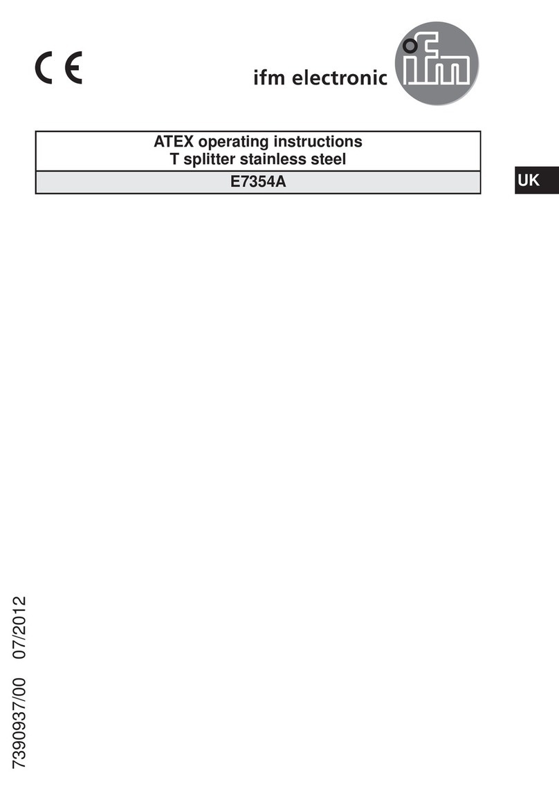 IFM Electronic E7354A operating instructions