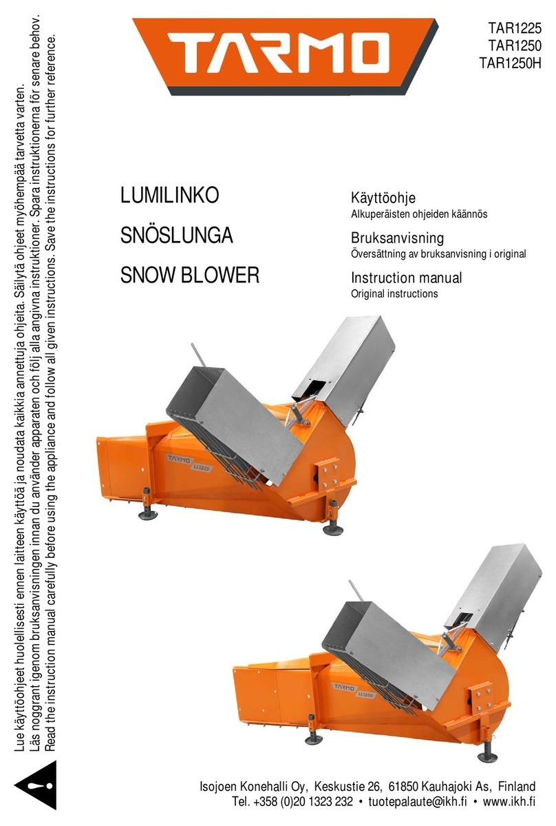 Tarmo TAR1225 instruction manual