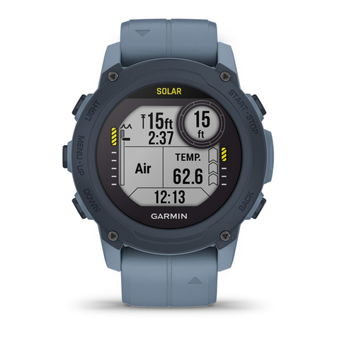 Garmin DESCENT G1 Series owner's manual