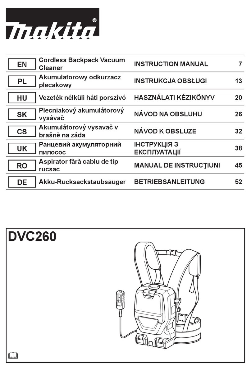 Makita DVC260 User manual