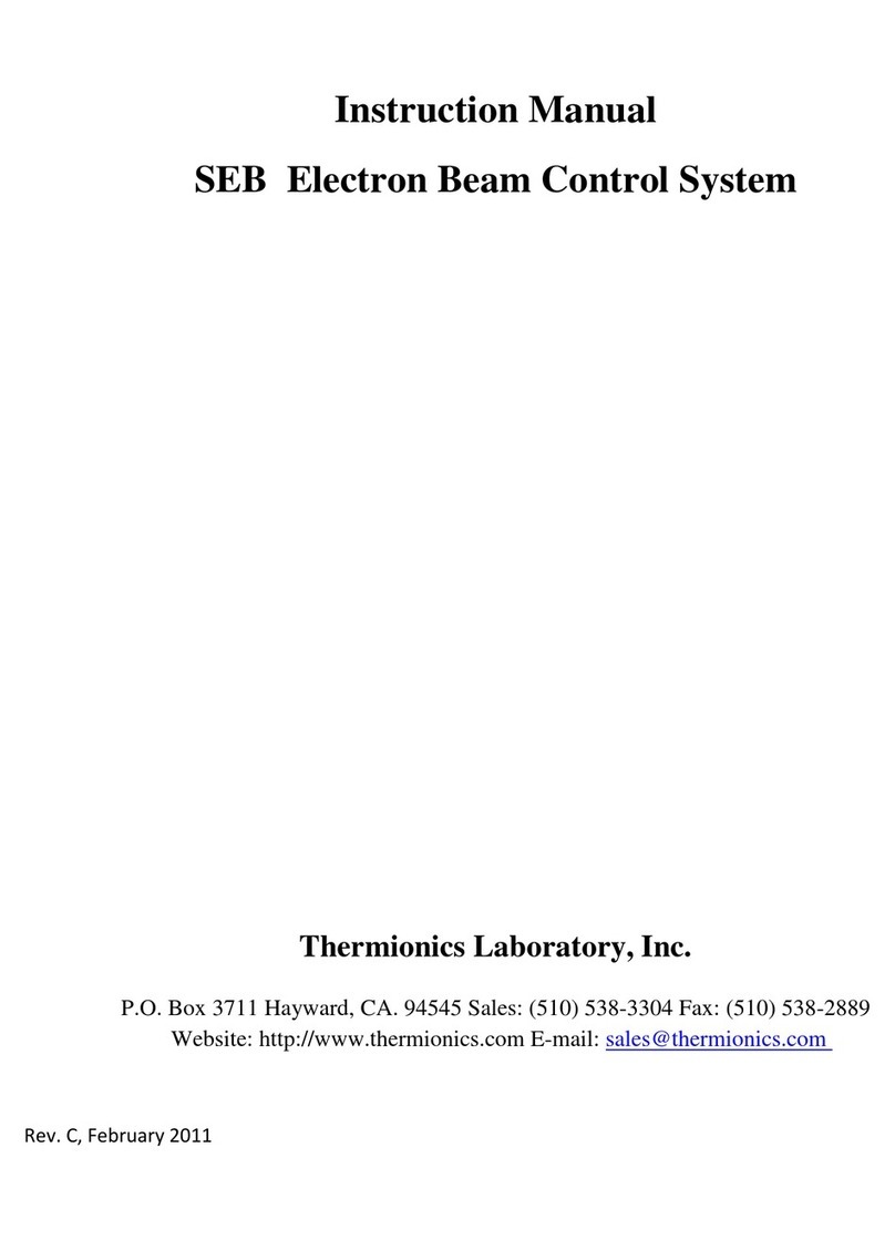 Thermionics SEB User manual