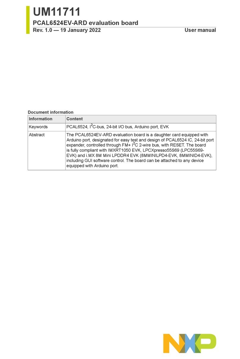 NXP Semiconductors PCAL6524EV-ARD user manual