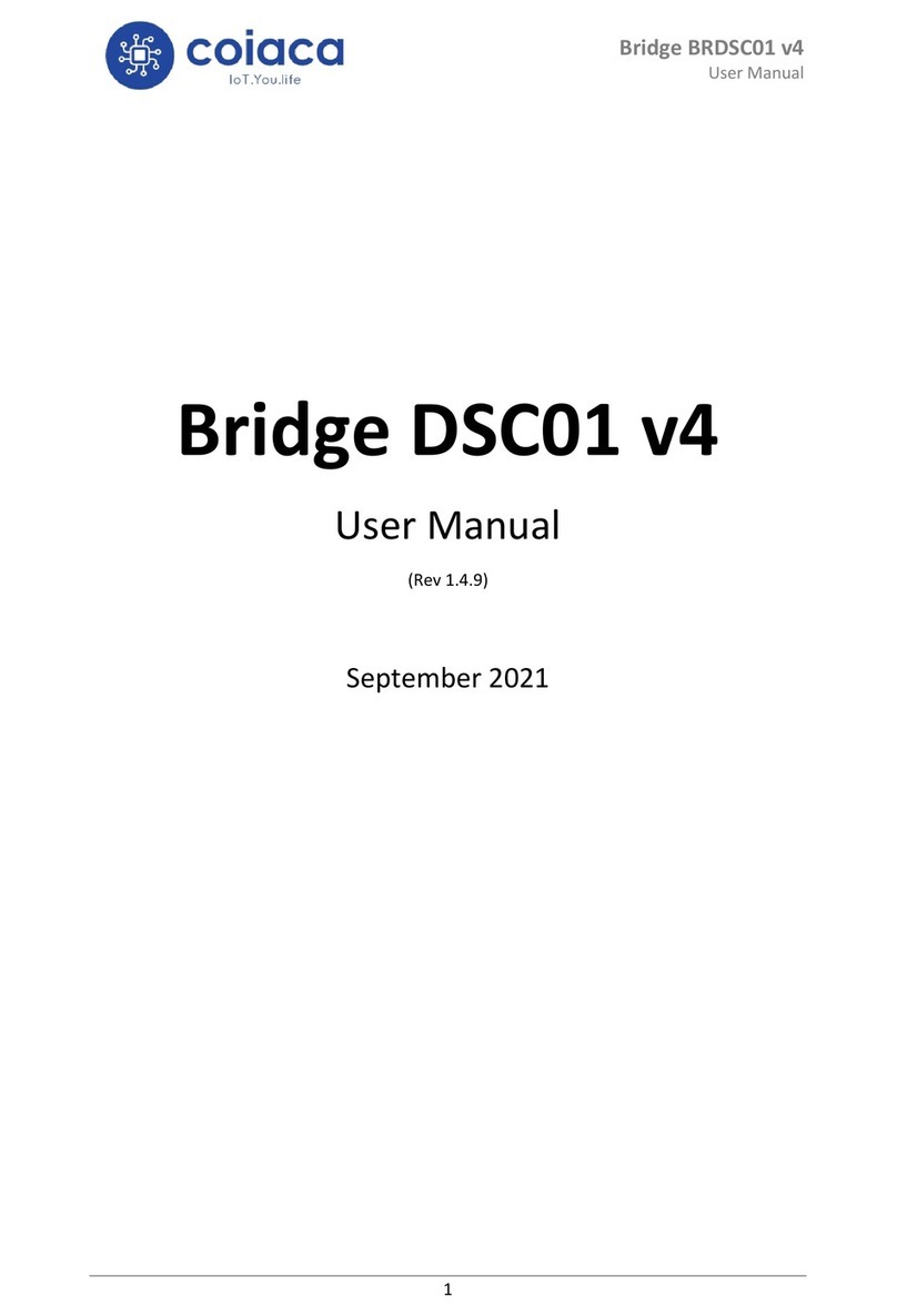 Bridge DSC01 user manual Bridge DSC01 user manual