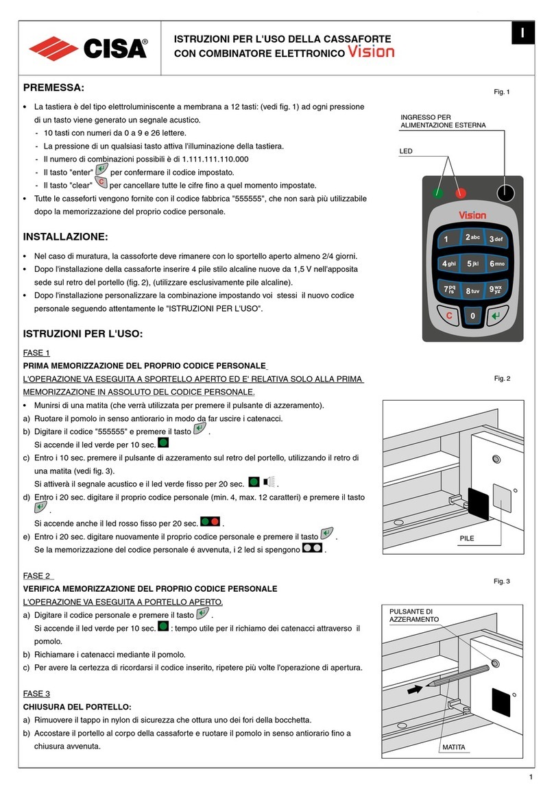 CISA Vision User manual