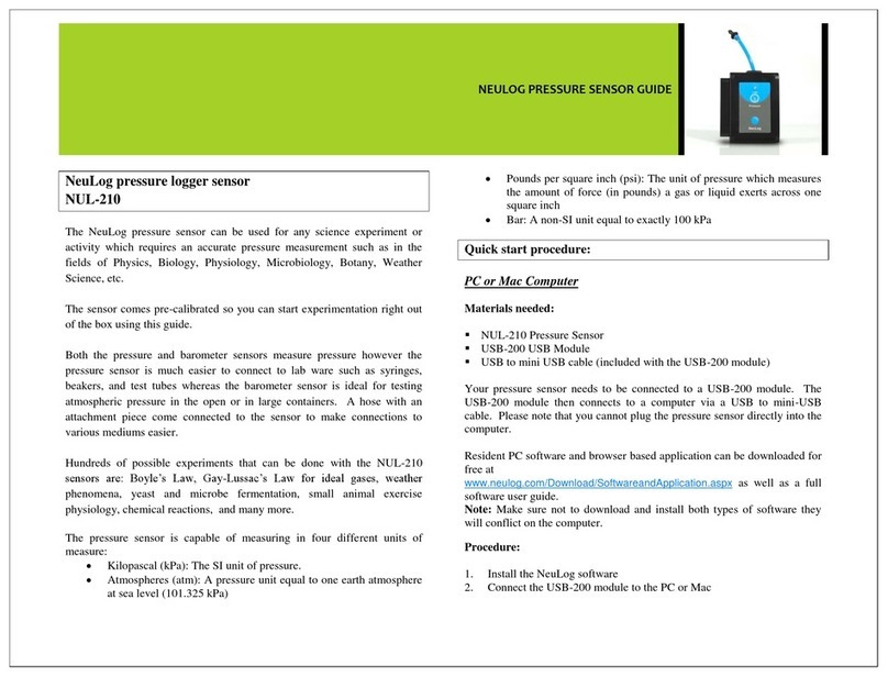 NeuLog NUL-210 Guide